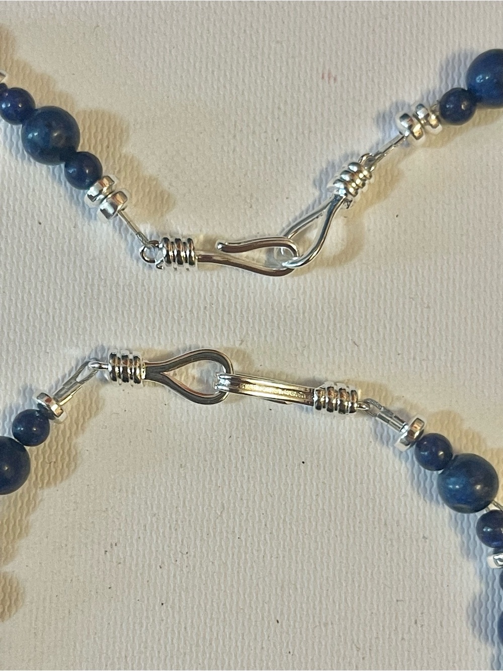 Lot Of 2 Southwest Lapis Lazuli
Hematite beaded necklace Bracelet Sz
19" - Picture 2 of 12